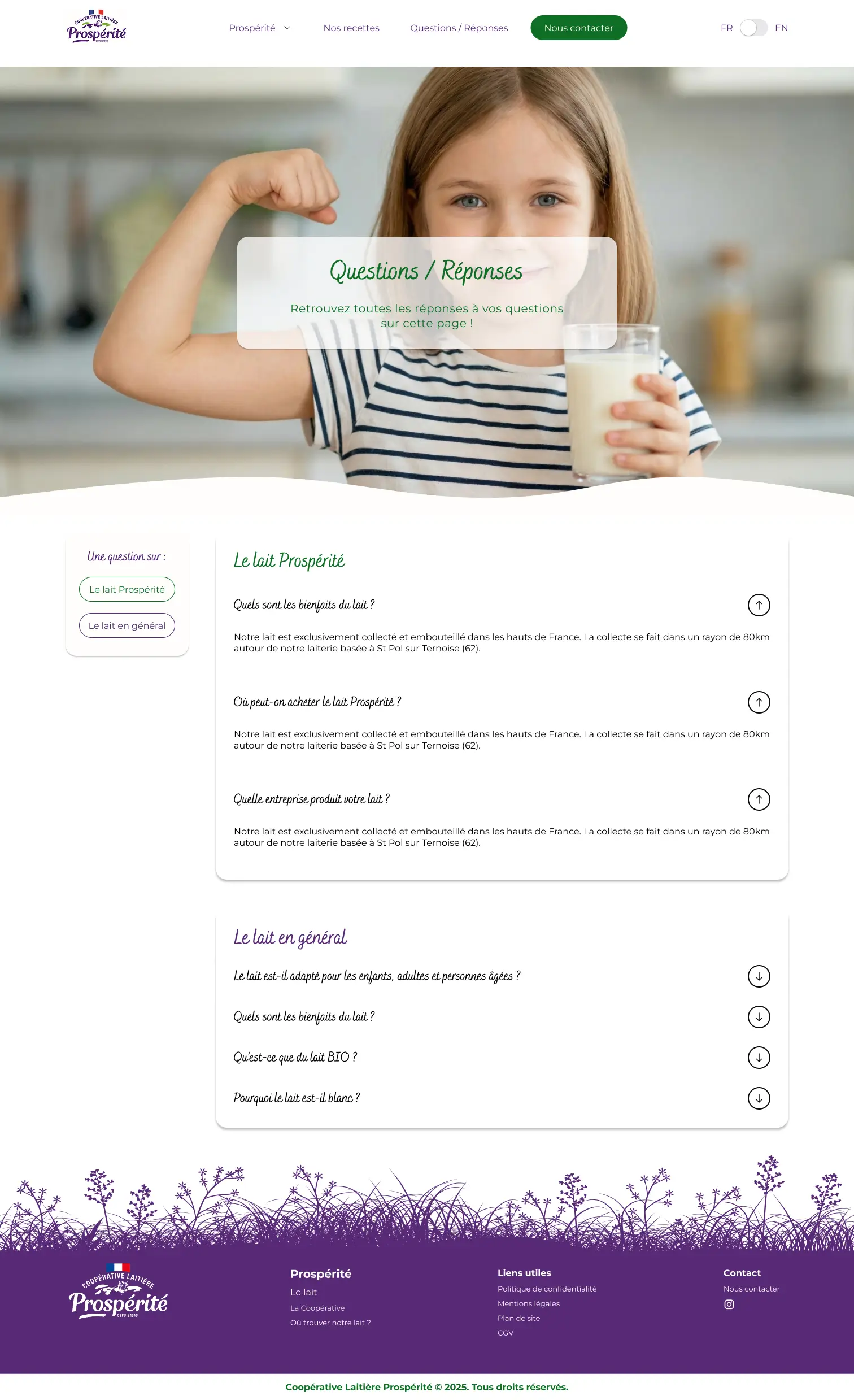 Page FAQ